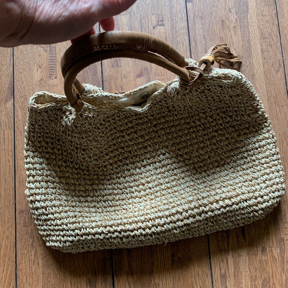 STRAW STUDIOS | Woven Straw Tote/Handbag - Picture 2 of 8